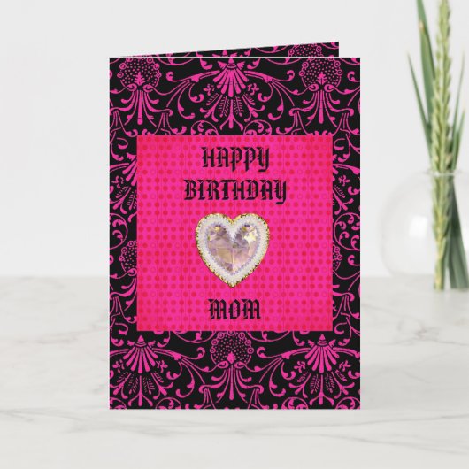 Verjaardag mama Kaart (Voorkant)