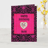Verjaardag mama Kaart (Gele Bloem)