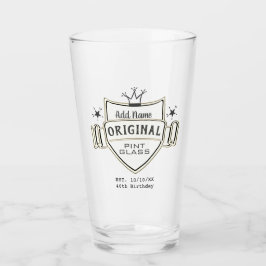 VERJAARDAG MAN GEPERSONALISEERD (NAAM TOEVOEGEN) P GLAS