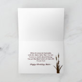 VERJAARDAG MAN - HERTENJAGER KAART (Binnen)