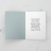 Verjaardag marmeren wenteltrap kaart (Binnen)