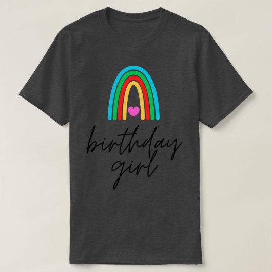 Verjaardag Meisje 46 T-shirt (Design voorkant)