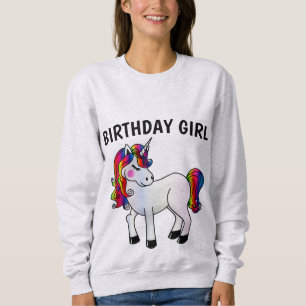 VERJAARDAG MEISJE EENHOORN T-Shirts en trui