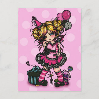 Verjaardag meisje fee Kaart Nodig Briefkaart