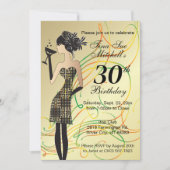 Verjaardag Meisje Feest Viering Kaart (Voorkant)