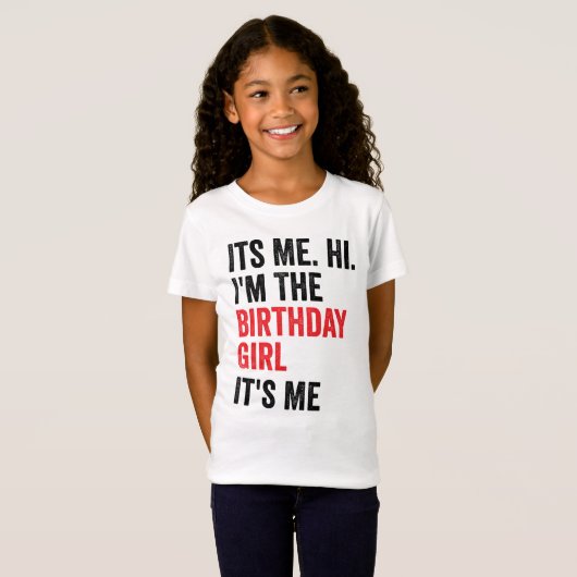 Verjaardag Meisje, Grappige Verjaardag Koningin Vi T-shirt (Voorkant volledig)