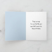 Verjaardag Meisje Het nemen van een Selfie Kaart (Binnen)