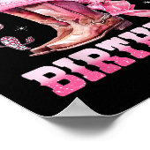 Verjaardag Meisje It's Mijn Verjaardag Roze We Poster (Hoek)