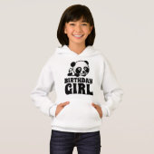VERJAARDAG MEISJE PANDA BEER T-Shirts (Voorkant volledig)