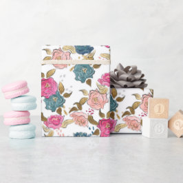 Verjaardag Meisje patroon Cadeaupapier