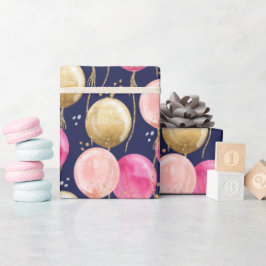 Verjaardag Meisje patroon Cadeaupapier