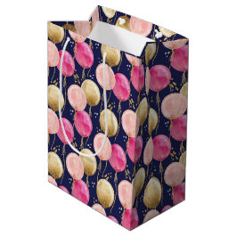 Verjaardag Meisje patroon Medium Cadeauzakje