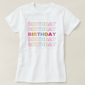 Verjaardag Meisje Shirt, Verjaardag Party Shirt, G T-shirt