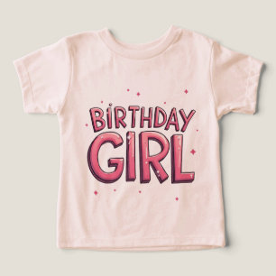 Verjaardag Meisje T-shirts