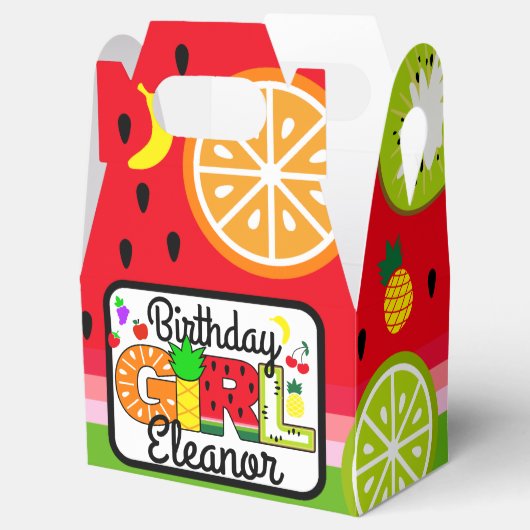 Verjaardag Meisje Twotti Fruitti | Tuitti Fruitig  Bedankdoosjes (Geopend)