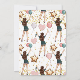 Verjaardag Meisje Uitnodiging