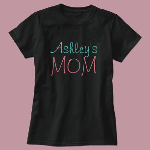 Verjaardag Meisje's Mam T-shirt