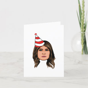 VERJAARDAG MELANIA TRUMP KAART