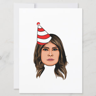 VERJAARDAG MELANIA TRUMP KAART