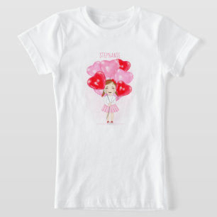 Verjaardag met ballon voor lieveling t-shirt