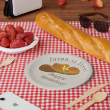 Verjaardag met cowboythema