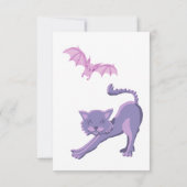 Verjaardag met Halloween thema. Custom Bedankkaart (Achterkant)