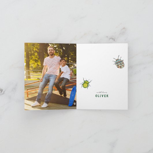 Verjaardag met insecten thema | Foto bedankt (Binnen)