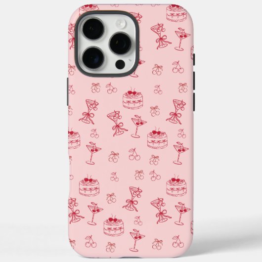 Verjaardag met Kers op de Top Case-Mate iPhone Case (Achterkant)