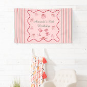 Verjaardag met Kers op de Top Spandoek (Insitu)