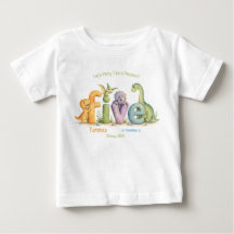 Verjaardag met leuk thema dinosaurus