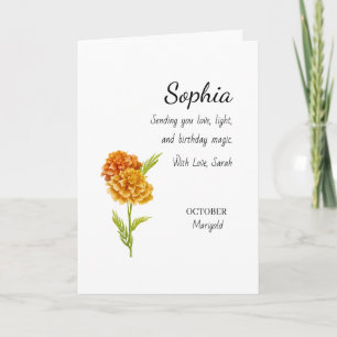 Verjaardag met oktoberfluitjes gepersonaliseerd kaart