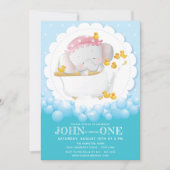 Verjaardag met Olifant Kaart (Voorkant)