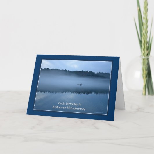 Verjaardag met ontdekkingenkaart: kaart (Voorkant)