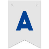 Verjaardag met patroon vlaggetjes (Derde vlag)