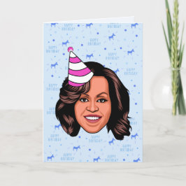 VERJAARDAG MICHELLE OBAMA KAART