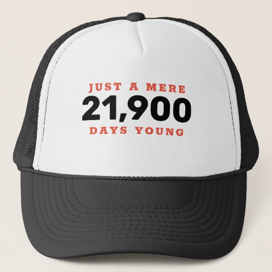 Verjaardag Milestone Trucker Pet (Voorkant)