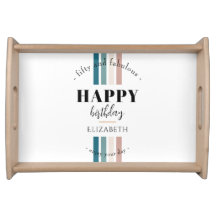 Verjaardag Minimalistisch design in pastelkleuren