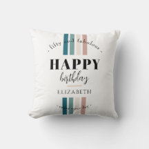 Verjaardag Minimalistisch design in pastelkleuren