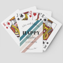 Verjaardag Minimalistisch design in pastelkleuren