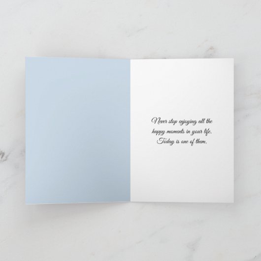 Verjaardag Misty Mountain Valley Kaart (Binnen)