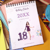 Verjaardag, mode kalender