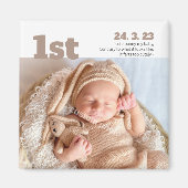 Verjaardag modern, Douaneproductie beschikbaar Magneet (Voorkant)