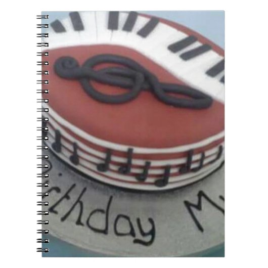 Verjaardag moeder cake notitieboek (Voorkant)