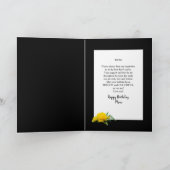 Verjaardag, Moeder, Gele Roos in Tuin Kaart (Binnen)