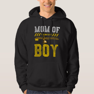 Verjaardag Moeder van de Verjaardag Jongen Bouwwer Hoodie