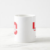 Verjaardag Mok met aangepaste leeftijd en naam (Center)