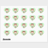 Verjaardag Monkey Stickers (Vel)
