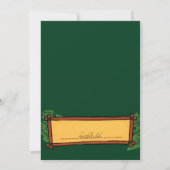 Verjaardag Monsters uitnodiging (Achterkant)