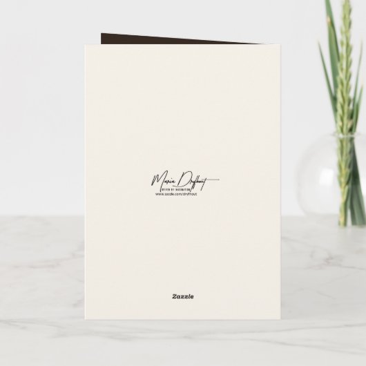 Verjaardag Mushroom Munchkin gloeien in een deurop Kaart (Achterkant)