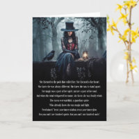 Verjaardag Mystiek met Raven Gothic Wicca Pagan